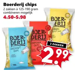 Coop Boerderij chips aanbieding