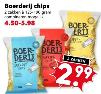 Coop Boerderij chips aanbieding
