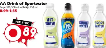 Coop AA Drink of Sportwater aanbieding