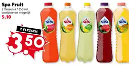 Coop Spa Fruit aanbieding
