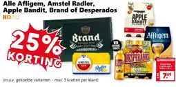 Coop Alle Afligem, Amstel Radler, Apple Bandit, Brand of Desperados aanbieding