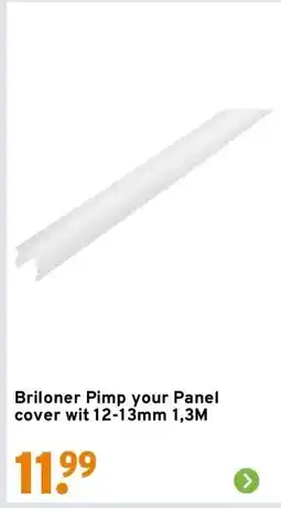 GAMMA Briloner Pimp your Panel cover wit 12-13mm 1,3M aanbieding