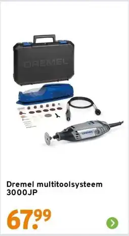 GAMMA Dremel multitoolsysteem 3000JP aanbieding