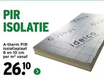 GAMMA PIR ISOLATIE aanbieding