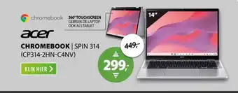 Expert Acer Chromebook Spin 314 (CP314-2HN-C4NV) aanbieding