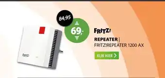 Expert AVM FRITZ!Repeater 1200 AX aanbieding
