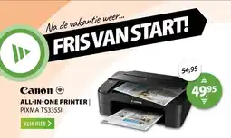 Expert Canon PIXMA TS3355i Zwart aanbieding