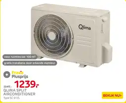 Praxis Qlima split airconditioner aanbieding