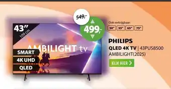 Expert Philips 43PUS8500 Ambilight (2025) aanbieding