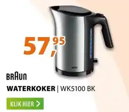 Expert Braun WK5100 BK Zwart aanbieding