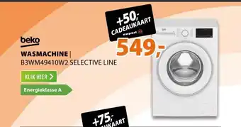 Expert Beko B3WM49410W2 Selective Line EnergySpin aanbieding