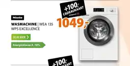 Expert Miele WEA 135 WPS Excellence aanbieding