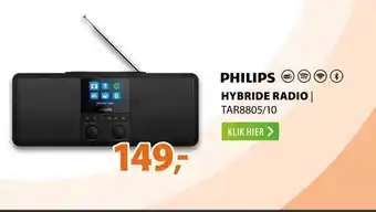 Expert Philips TAR8805/10 Zwart aanbieding