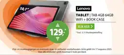 Expert Lenovo Tab 4GB 64GB Wifi + Book Case Grijs aanbieding