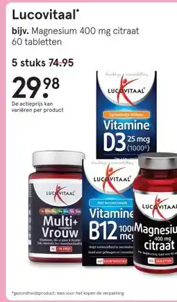 Etos Lucovitaal* aanbieding