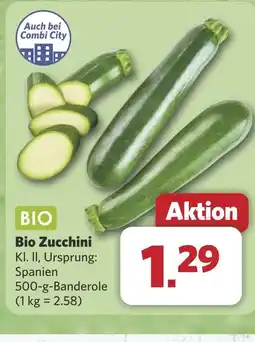 Combi Bio Zucchini aanbieding