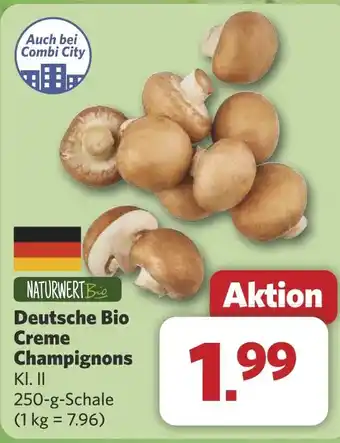 Combi Deutsche Bio Creme Champignons aanbieding