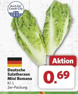 Combi Deutsche Salatherzen Mini Romana aanbieding