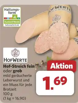 Combi Hof-Streich fein oder grob aanbieding