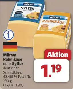 Combi Milram Rahmkäse oder Sylter aanbieding