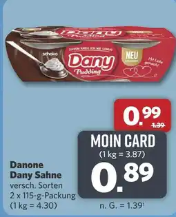 Combi Danone Dany Sahne aanbieding