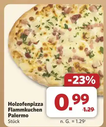Combi Holzofenpizza Flammkuchen Palermo aanbieding