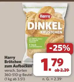 Combi Harry Brötchen zum Aufbacken aanbieding