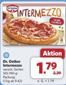Combi Dr. Oetker Intermezzo aanbieding