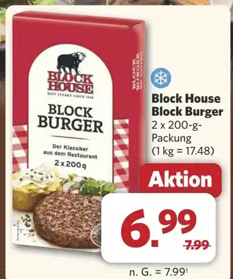 Combi Block House Block Burger aanbieding