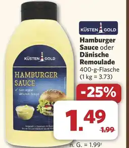 Combi Hamburger Sauce oder Dänische Remoulade aanbieding