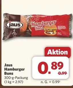 Combi Jaus Hamburger Buns aanbieding