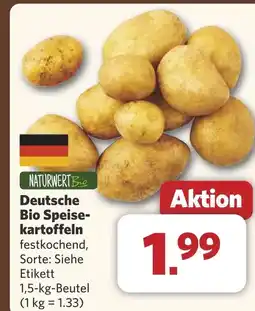 Combi Deutsche Bio Speise- kartoffeln aanbieding