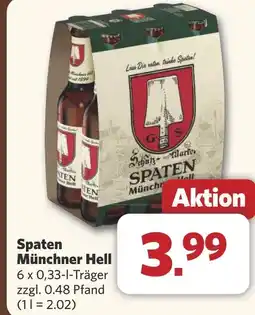Combi Spaten Münchner Hell aanbieding