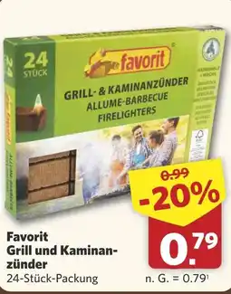 Combi Favorit Grill und Kaminan zünder aanbieding
