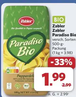 Combi Zabler Zabler Paradiso Bio aanbieding