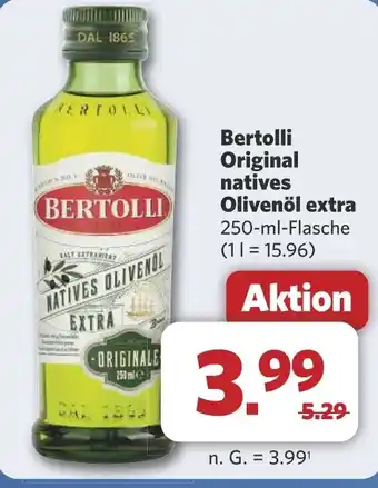 Combi Bertolli Original natives Olivenöl extra aanbieding