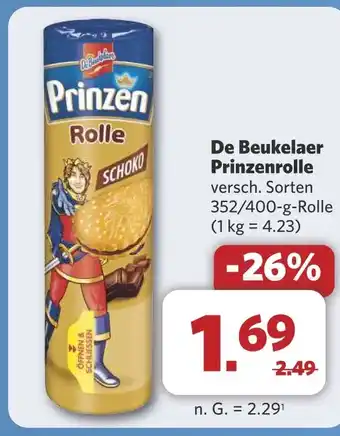 Combi De Beukelaer Prinzenrolle aanbieding
