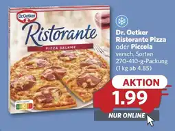 Combi Dr. Oetker Ristorante Pizza oder Piccola aanbieding