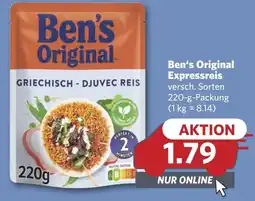 Combi Ben's Original Expressreis aanbieding