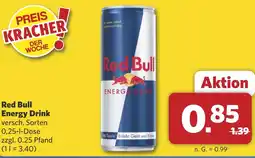 Combi Red Bull Energy Drink aanbieding