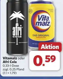 Combi Vitamalz oder Afri Cola aanbieding
