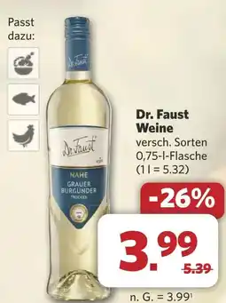 Combi Dr. Faust Weine aanbieding