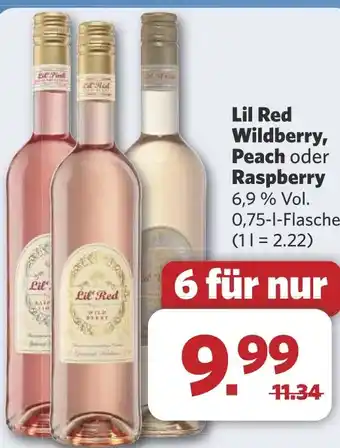 Combi Lil Red Wildberry, Peach oder Raspberry aanbieding