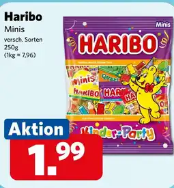 Combi Haribo Minis aanbieding