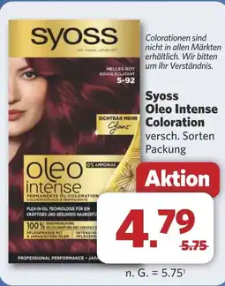 Combi Syoss Oleo Intense Coloration aanbieding