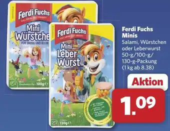 Combi Ferdi Fuchs Minis aanbieding