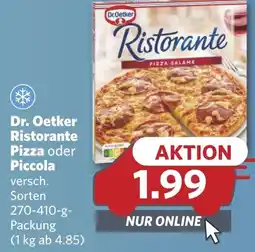 Combi Dr. Oetker Ristorante Pizza oder Piccola aanbieding