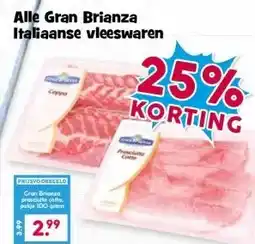 Boon`s Markt Alle Gran Brianza Italiaanse vleeswaren aanbieding