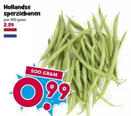 Boon`s Markt Hollandse sperziebonen aanbieding