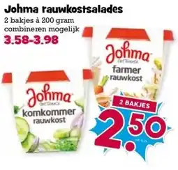 Boon`s Markt Johma rauwkostsalades aanbieding